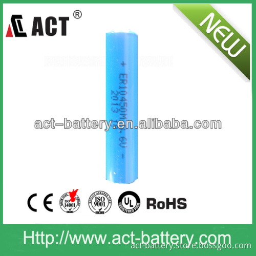3.6V ER10450 lithium battery